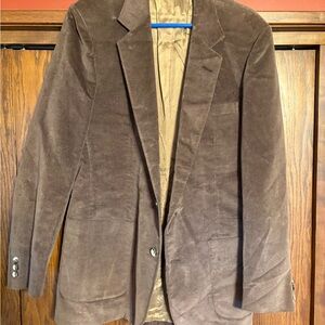 Levi's Brown Corduroy Sport Coat with Notch Lapel